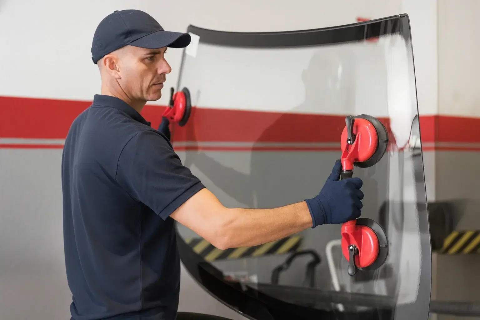 Windshield replacement signs and damage